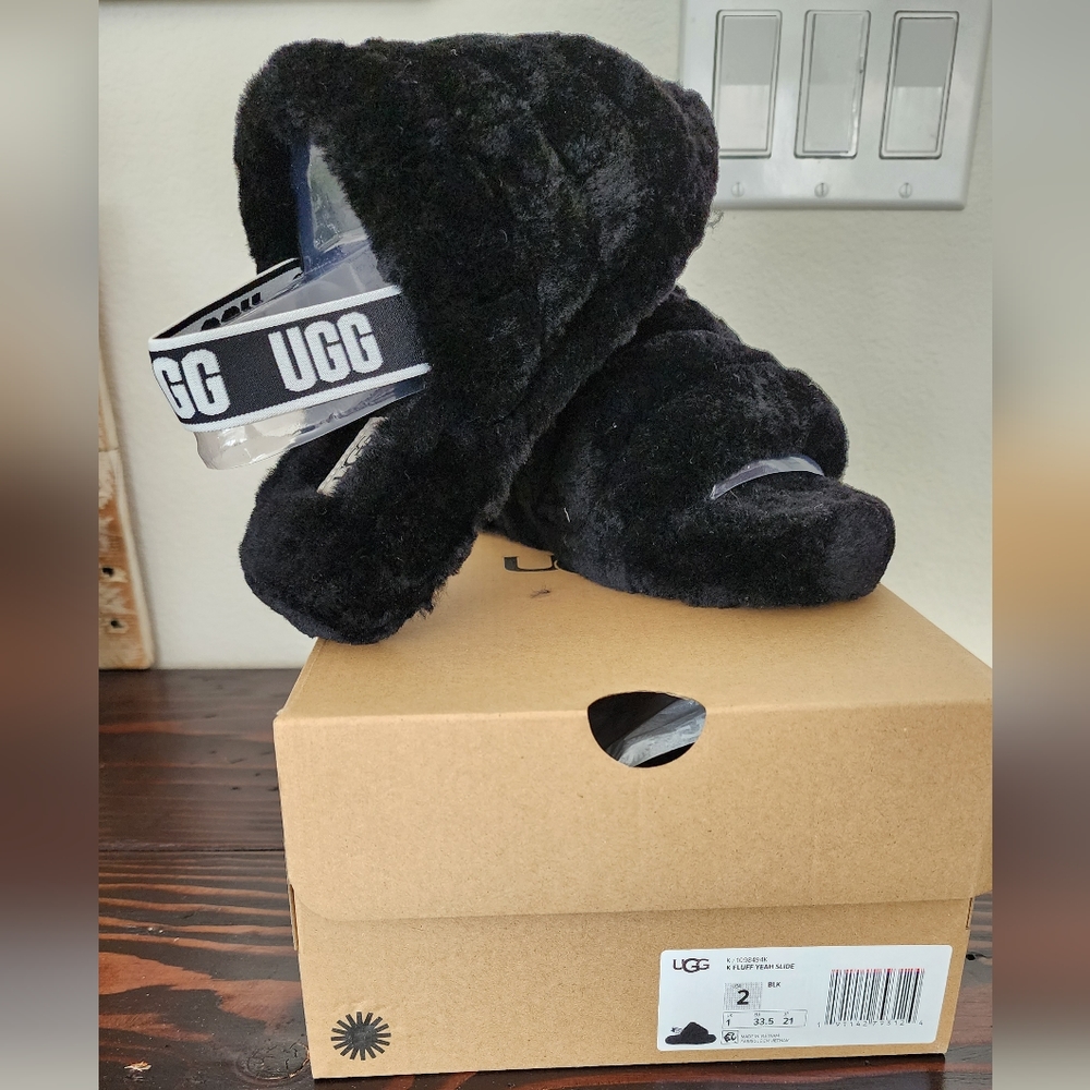 Ugg Kids Fluff Yeag Slide